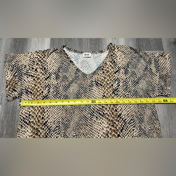 Texas True Threads Snakeskin Print Dress - Sz Women’s Large - Picture 4 of 7
